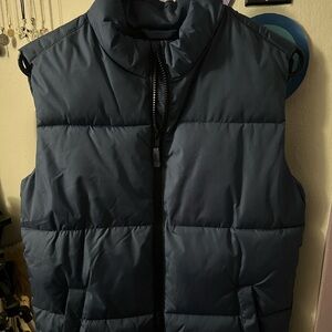 Kids Navy Blue Puffer Vest
